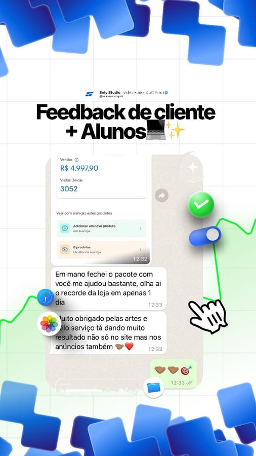 Feedback cliente Sety Studio